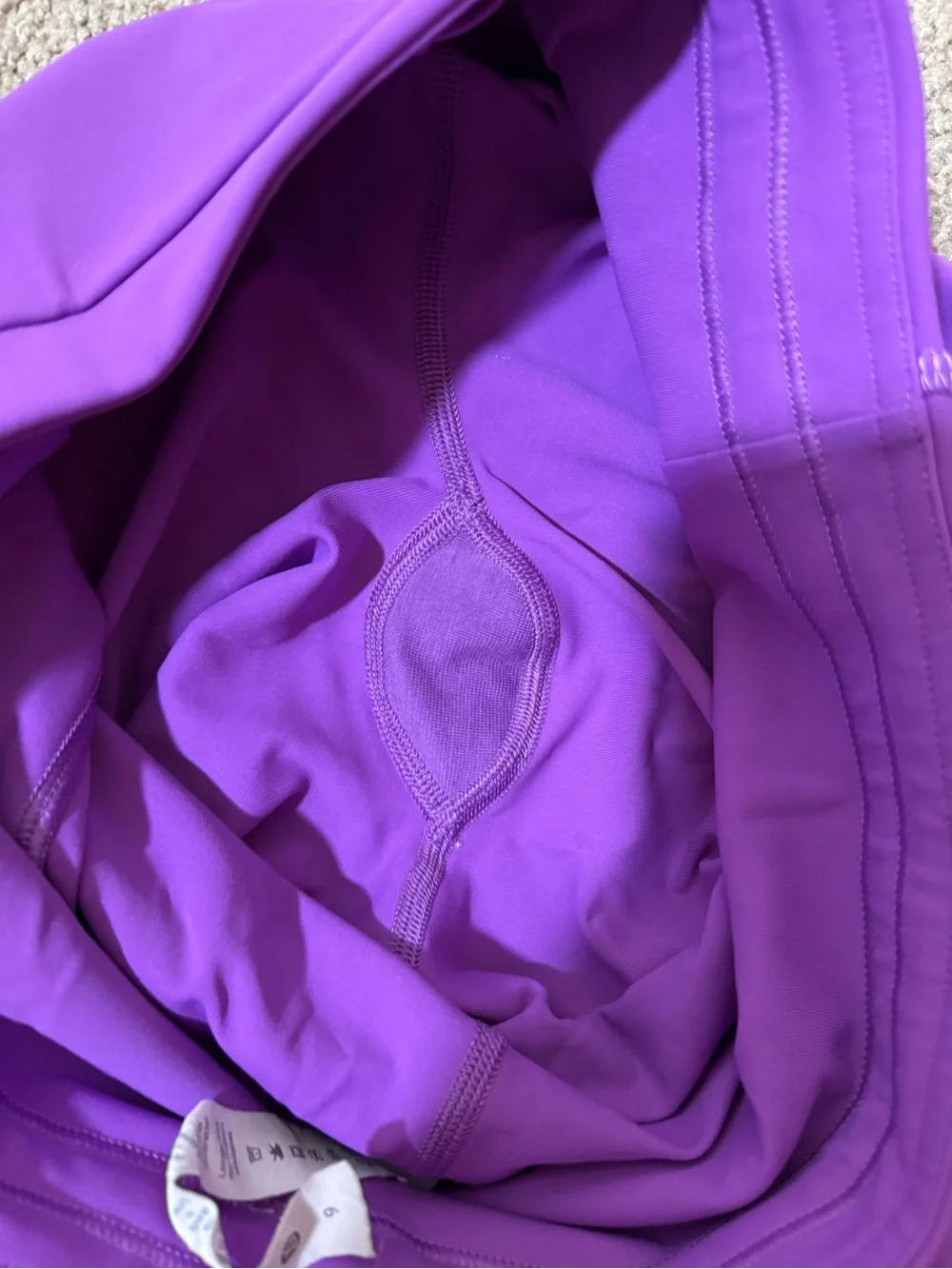 Purple Lululemon High-Waist Active Leggings